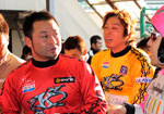 山崎芳仁選手