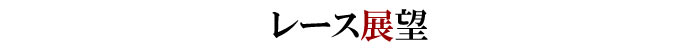 レース展望
